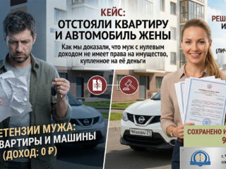 Раздел имущества при разводе в Чебоксарах: Супруг не работал, но требовал 50% авто и квартиры. Суд встал на сторону нашей клиентки.