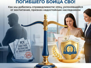Спор о выплатах СВО. Как мы признали нерадивого отца недостойным наследником и защитили права матери погибшего бойца
